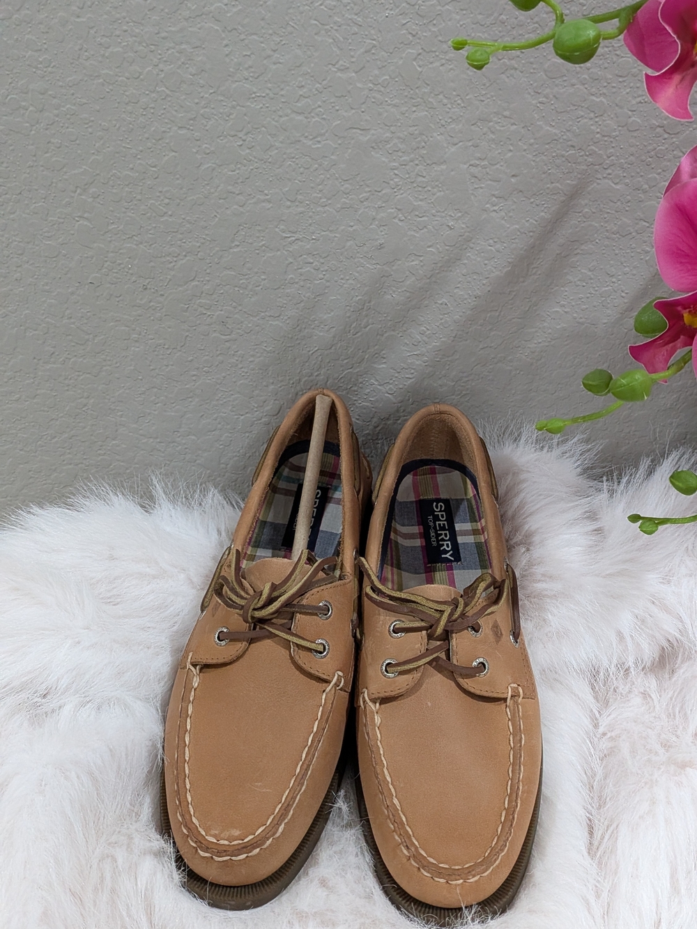 Sperry Top-Sider‎ Authentic Original Boat Shoes Sahara Leather Women’s Size 7M